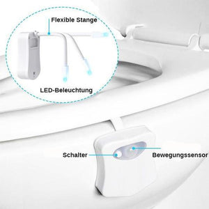 Smart LED-Lys til Toilet